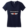 I Support Kaepernick Women's V-Neck T-Shirt