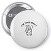 i'm this many Pin-back button