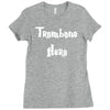 trombone hero funny music Ladies Fitted T-Shirt
