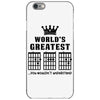 F Chord Dad Funny Guitar iPhone 6/6s Case