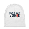Women's March Hear Our Voice Baby Beanies