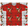 christmas reindeer dabbing All Over Men's T-shirt