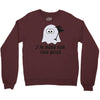 im here for the boos (2) Crewneck Sweatshirt