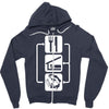 v2 eat sleep fish Zipper Hoodie