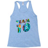 team 10 colorful Racerback Tank