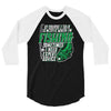 talk to myself fishing 3/4 Sleeve Shirt