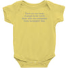 incomplete data people Baby Onesie