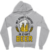 my other coffee is craft beer Zipper Hoodie