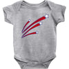 stars and stripes Baby Bodysuit