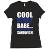 cool story babe, now make me a sandwich Ladies Fitted T-Shirt