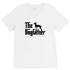 the dogfather italian greyhound V-Neck Tee