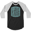 i love my beared husband 3/4 Sleeve Shirt