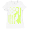 lyme disease awareness Ladies Fitted T-Shirt