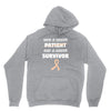 Once a Cancer Patient Now a Cancer Survivor Unisex Hoodie