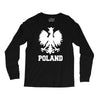 poland polska polish football flag new Long Sleeve Shirts