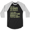 10 kinds of people binary 3/4 Sleeve Shirt