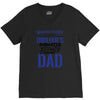 Behind Every Great Driller's Daughters Is A Truly Amazing Dad V-Neck Tee