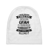Super Cool Gran Of A Freaking Awesome Granddaughter Baby Beanies