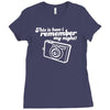 this is how i remember my night! Ladies Fitted T-Shirt