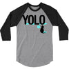 yolo cat 3/4 Sleeve Shirt
