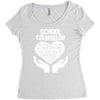 school counselor Women's Triblend Scoop T-shirt