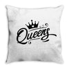 Queens Throw Pillow