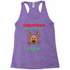 christmas baking team crew rudolph Racerback Tank
