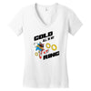 gold all in my ring Women's V-Neck T-Shirt