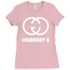 kurupt fm chabuddy g cg logo Ladies Fitted T-Shirt