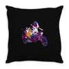 fast food Throw Pillow