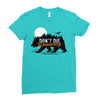Don't Die Wondering Ladies Fitted T-Shirt