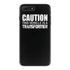caution this vehicle is a transformer iPhone 7 Plus Case