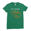 my favorite season is pumpkin spice Ladies Fitted T-Shirt