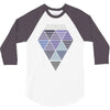diamond 3/4 Sleeve Shirt
