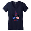 4th of July Women's V-Neck T-Shirt