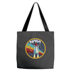 Nasa  Blue White Yellow Color Tote Bags