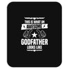 Awesome Godfather Looks Like Mousepad