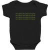 i am a ganius Baby Bodysuit