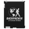 Backpacker Let's Explore The World iPad 3 and 4 Case
