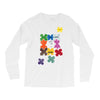 puzzled Long Sleeve Shirts