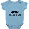 mustache Baby Onesie