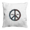 peace in our time vectorized Throw Pillow