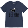 get high V-Neck Tee