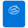 baby inside sticker vinyl decal Mousepad
