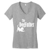 the dogfather Women's V-Neck T-Shirt