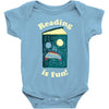 reading is fun Baby Onesie