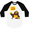 monkey yo bitch 3/4 Sleeve Shirt