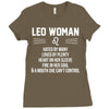 Leo Woman Ladies Fitted T-Shirt