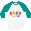 loco coco skul 3/4 Sleeve Shirt