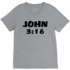 john 3 16 V-Neck Tee